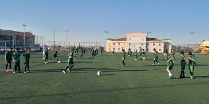 Karapınar Belediyespor'da Yaz Futbol Okulu yoğun ilgi görüyor