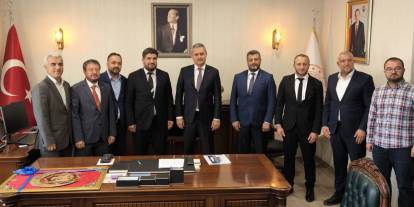 Sağlık-Sen’den Yavuz’a hayırlı olsun ziyareti