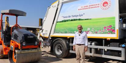 Beyşehir Belediyesi'ne bu araç hibe edildi