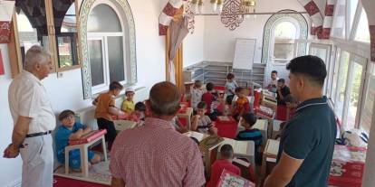 Hüyük Belediye Başkanı Sefer, Kur'an Kursu öğrencilerini ziyaret etti
