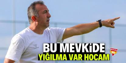 Bu mevkide yığılma var hocam