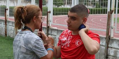 Madalyalı paralimpik sporcu olimpiyat hayali kuruyor