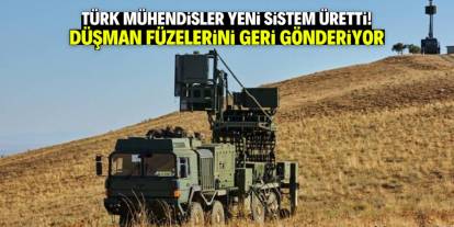 Düşman füzelerini geri gönderecek yerli sistem üretildi