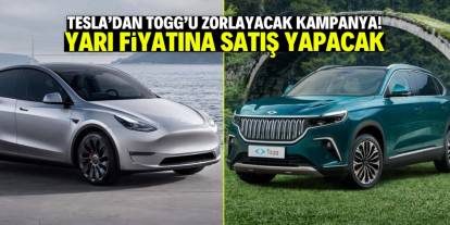 Tesla Model Y, TOGG T10X'i zorlayacak! Bu tarihte yarı fiyatına satılacak