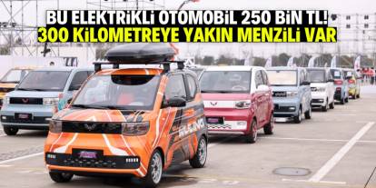 Bu elektrikli otomobil 250 bin TL'ye satılıyor! 300 kilometreye yakın menzili var