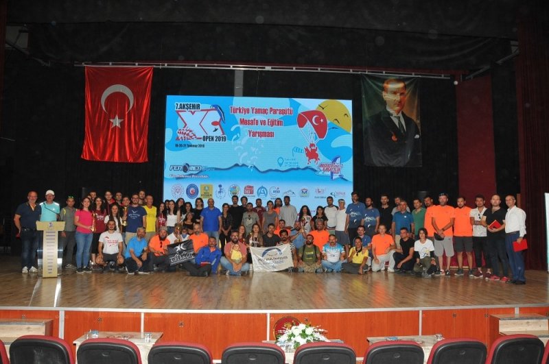 7. Akşehir XC Open 2019 Mesafe ve Eğitim yarışması sona erdi