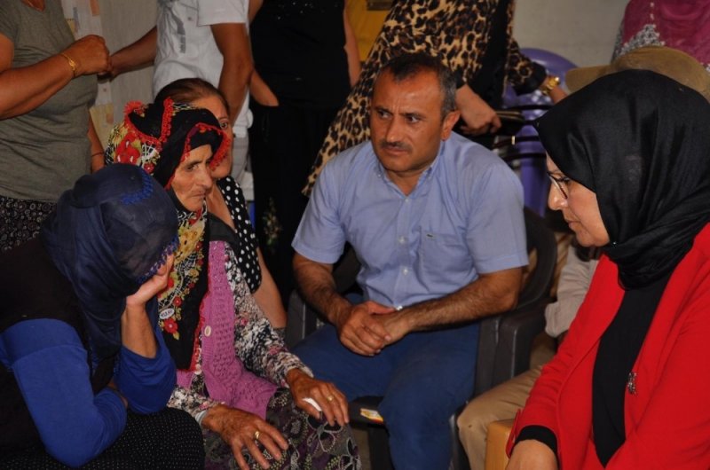 AK Parti heyetinden Ovacık’taki acılı ailelere taziye ziyareti