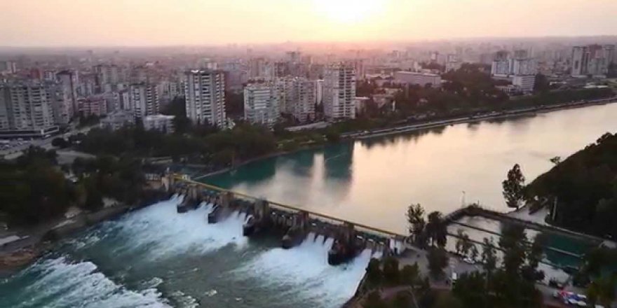 Adana Seyhan Nehri Havadan Çekim