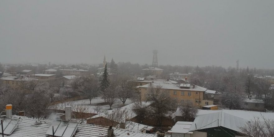 Yenikent'ten kar manzaraları