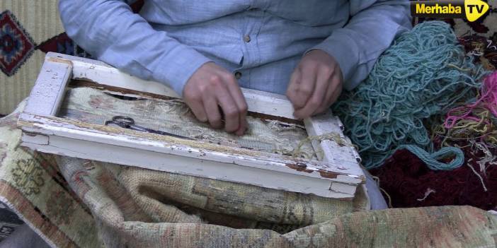 "Dokuma halılar maziye karışıyor" Antika Halı Tamircisi Bilal Canlı |Merhaba Şehir Hikayeleri