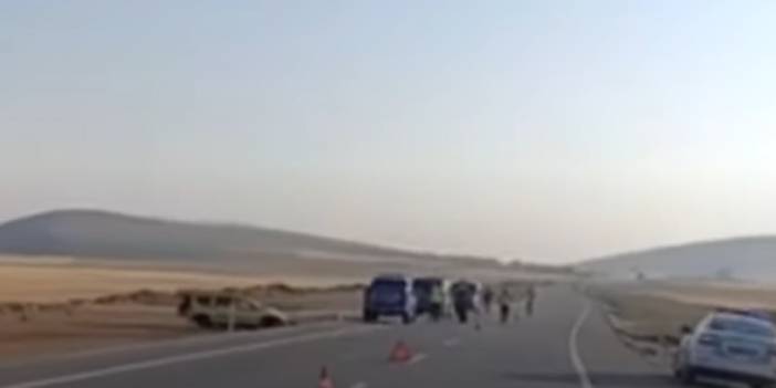Yunak'ta Trafik Kazası