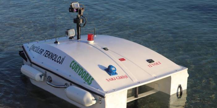 Yerli robot denizde temizlik yapacak