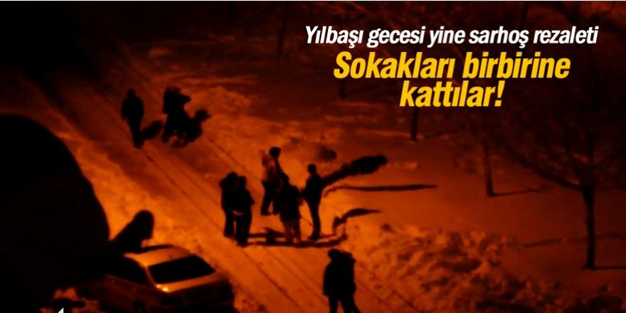 Konya Bosna'da alkollü gençler taşkınlık çıkardı