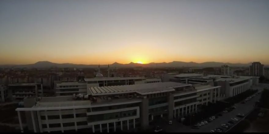 Uçan Göz Drone ile Konya gün batımı